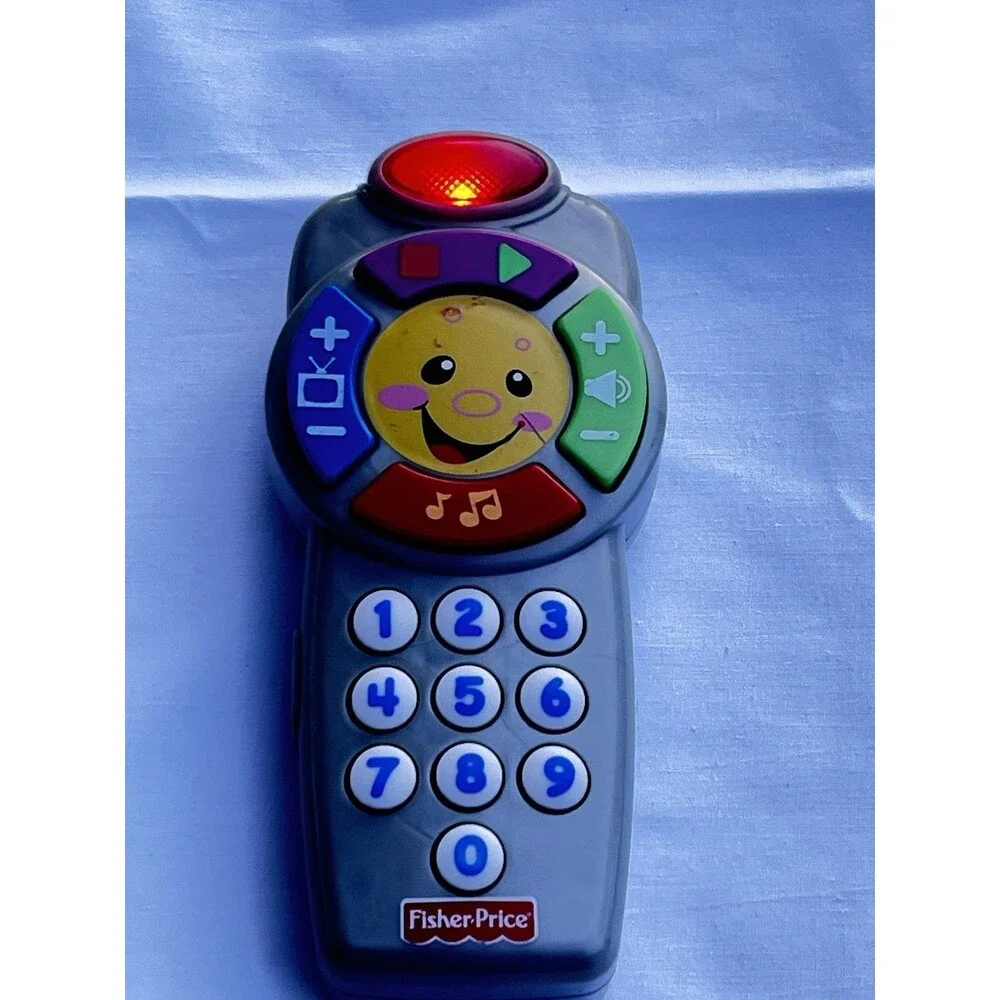 Fisher Price Laugh & Learn TV Remote Control Lights & Sound 2011 Tested